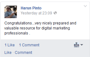 Harun Pinto Testimonial